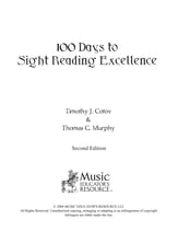 100 Days to Sight Reading Excellence, Book II P.O.D cover